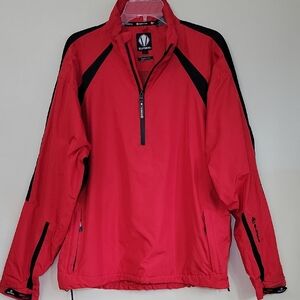 Sunice Typhoon‎ Windbreaker 1/4 zip Golf Jacket Mens L